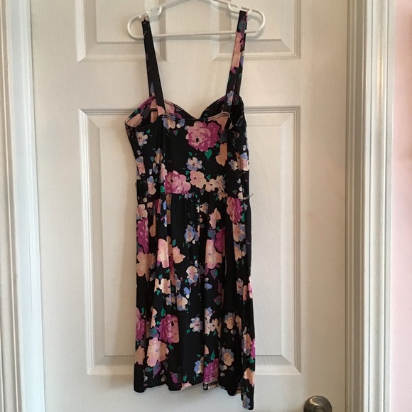 Topshop floral Dress with lace - Picture 3 of 3
